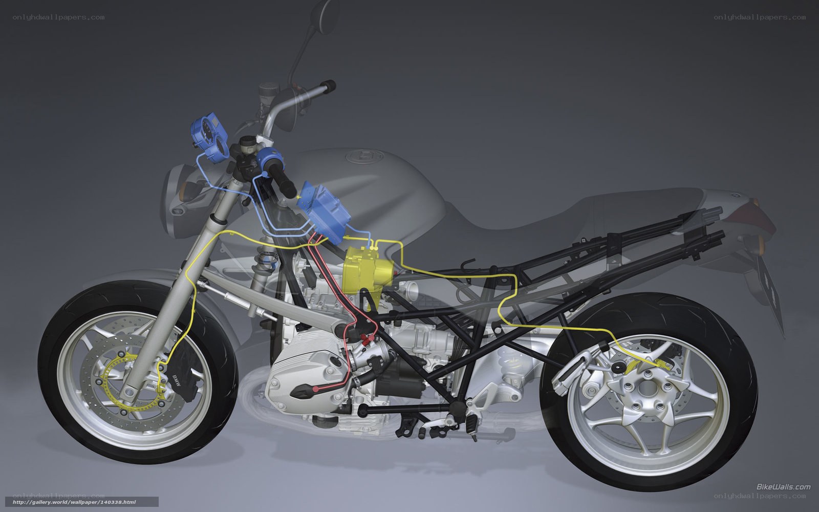 motorcycle internal components diagram