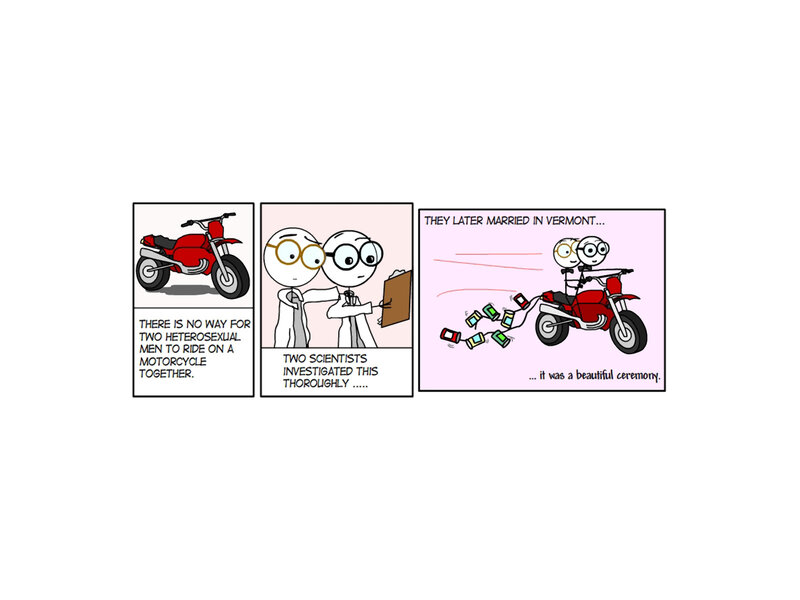Motorcycle Marriage Comic