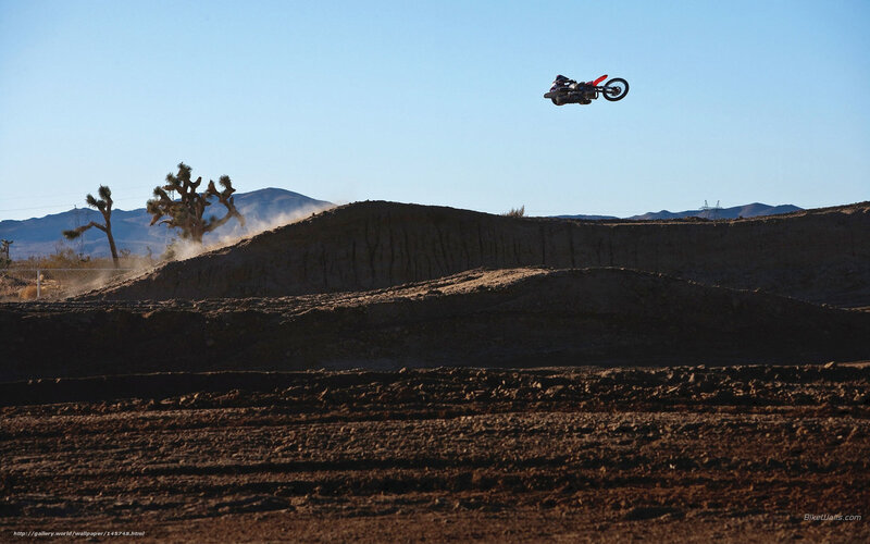 Motorcycle Mid-air Jump