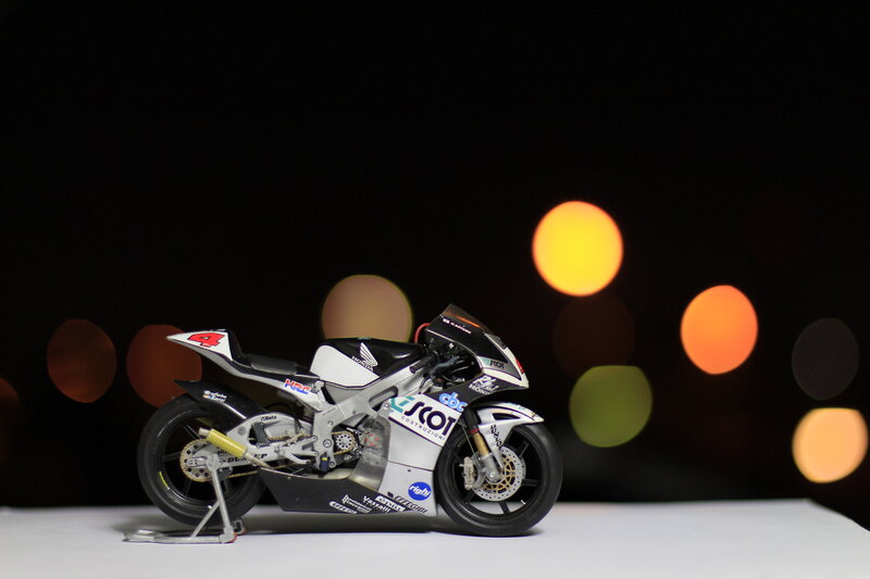 Motorcycle Model on Stand