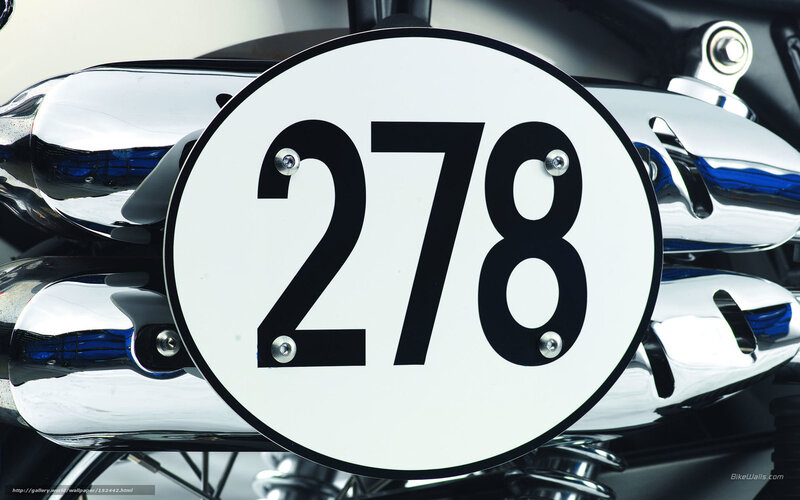 Motorcycle Number Plate