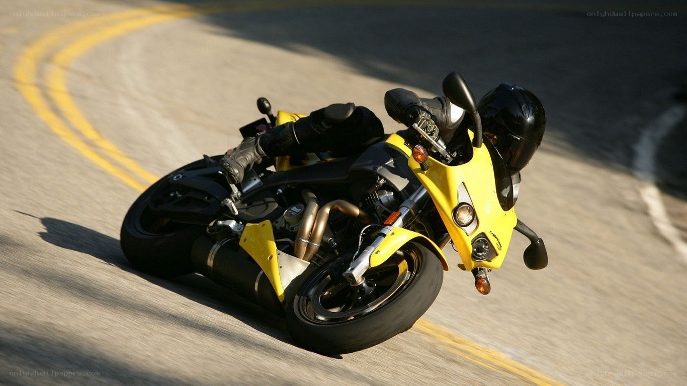 motorcycle on a racetrack