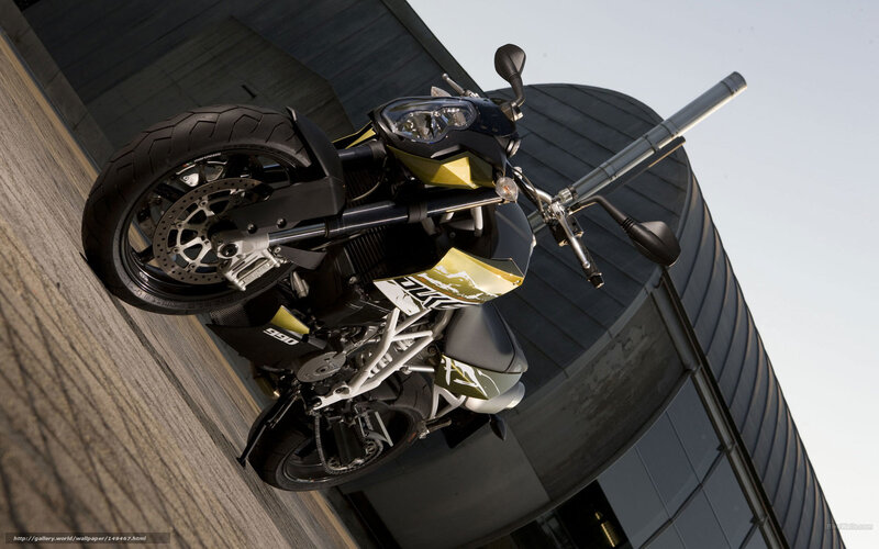 Motorcycle on Concrete