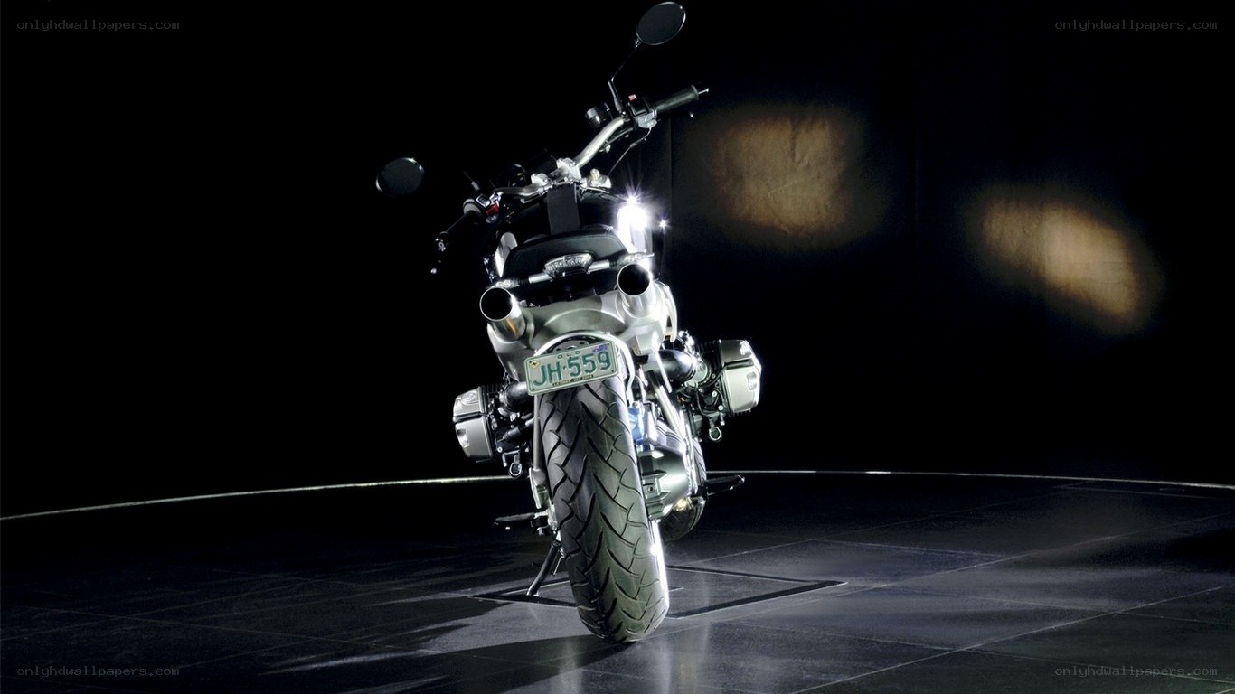 motorcycle on display
