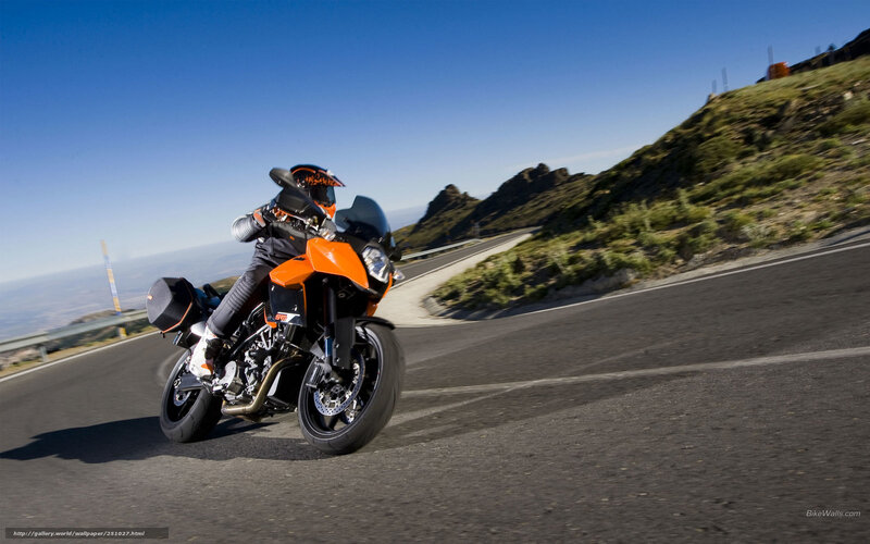 motorcycle on winding road