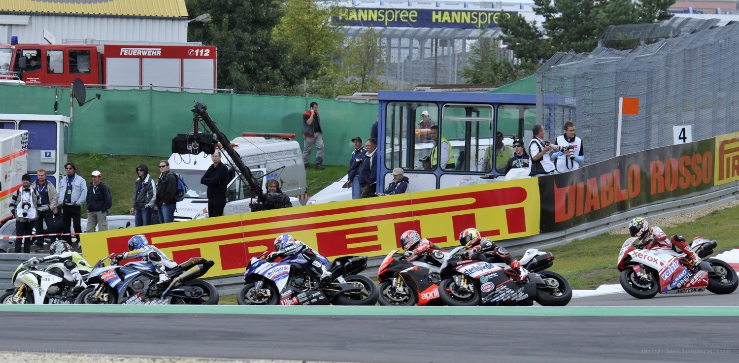Motorcycle race at Hockenheim
