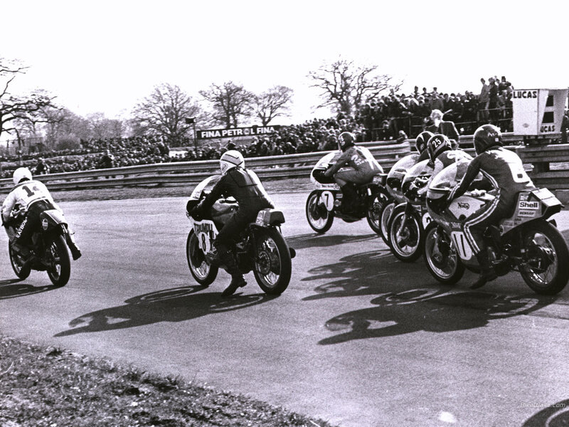 Motorcycle race at Silverstone
