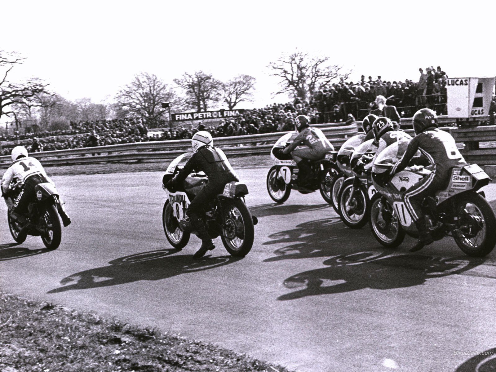 Motorcycle race at Silverstone