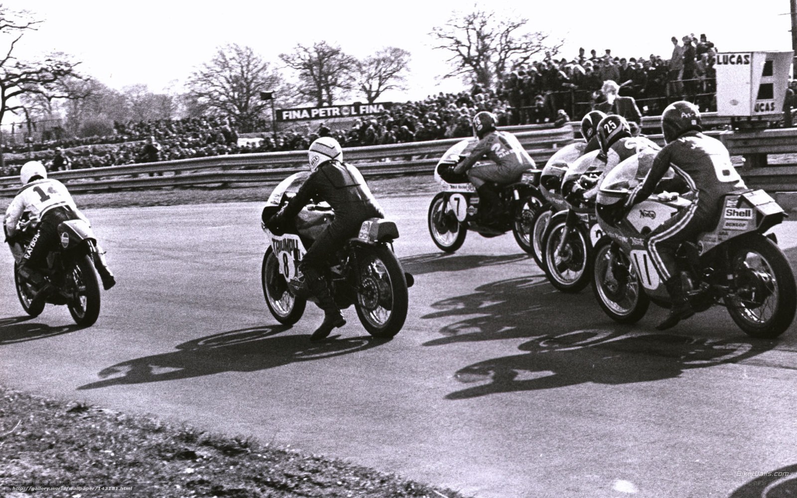 motorcycle race at silverstone
