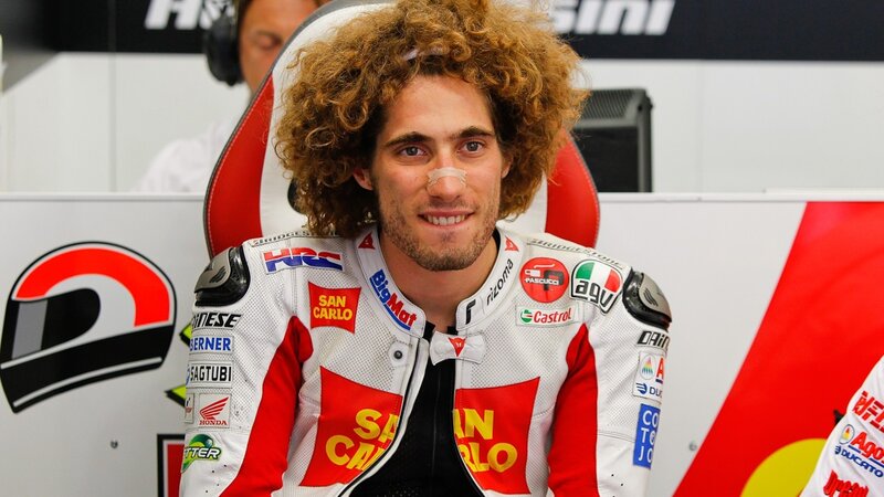 Motorcycle Racer in Suit