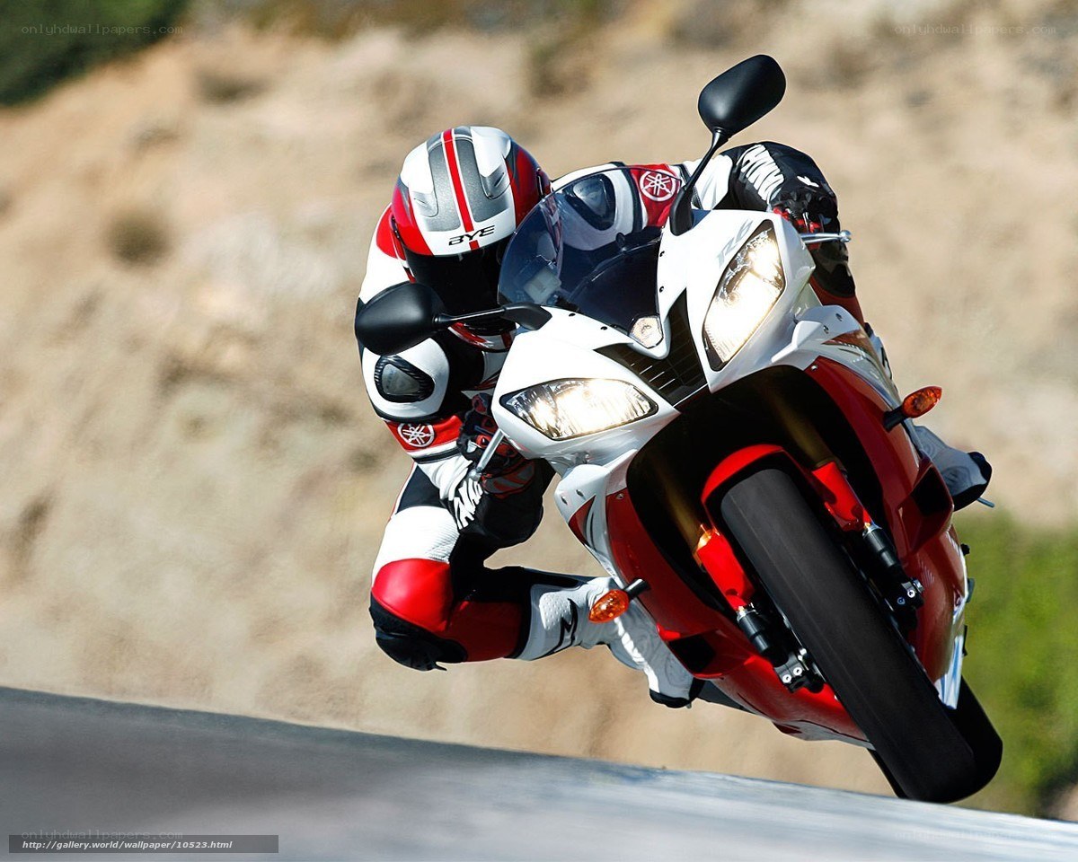 motorcycle racer on a track