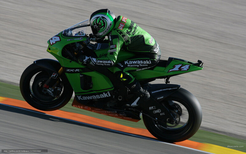 motorcycle racer on track