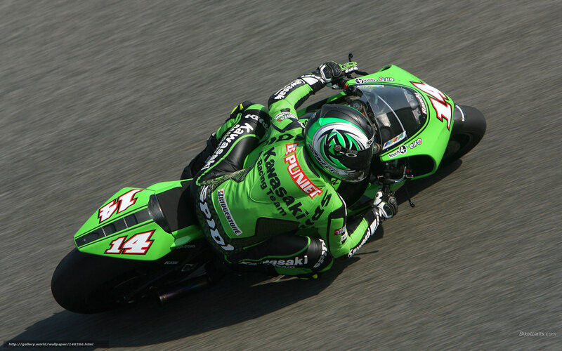 motorcycle racer on track