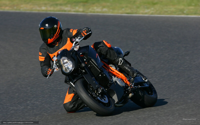 motorcycle racer on track