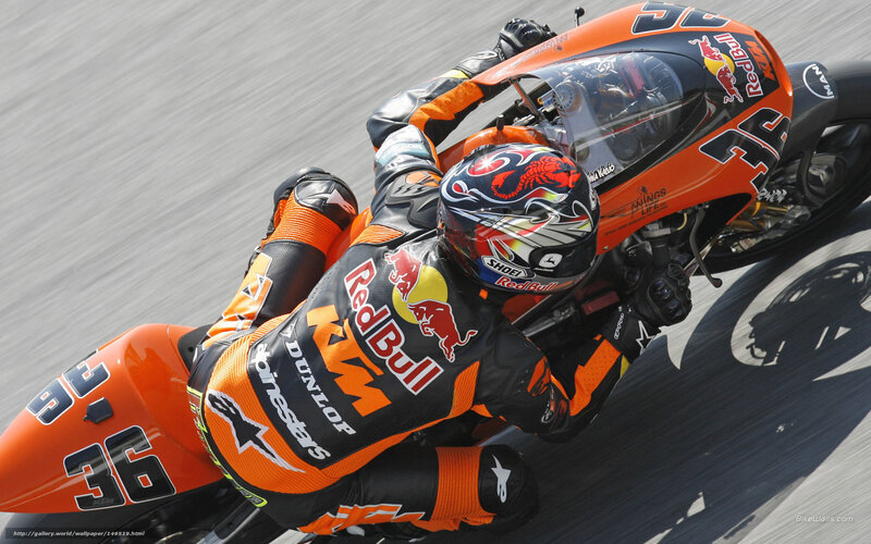 motorcycle racer on track