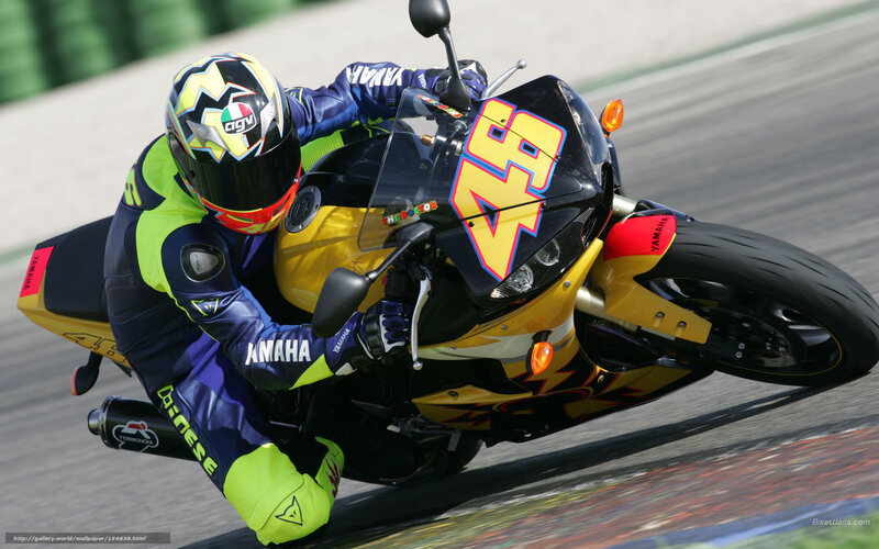 motorcycle racer on track