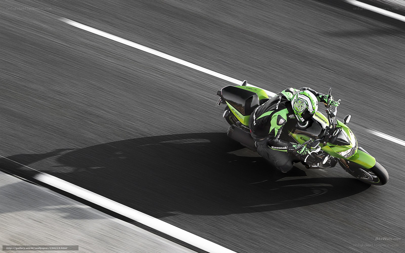 motorcycle racer on track