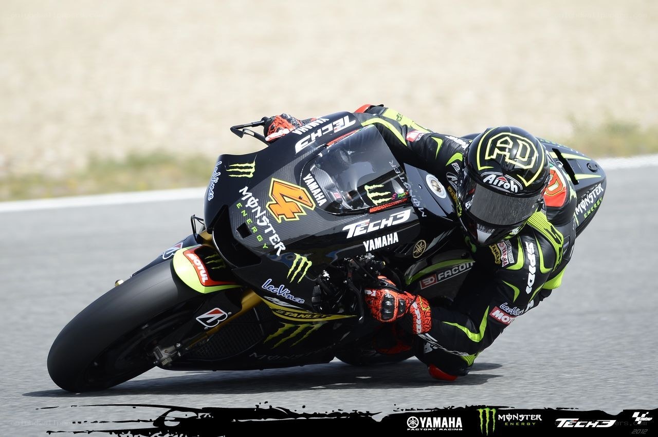 motorcycle racer on track