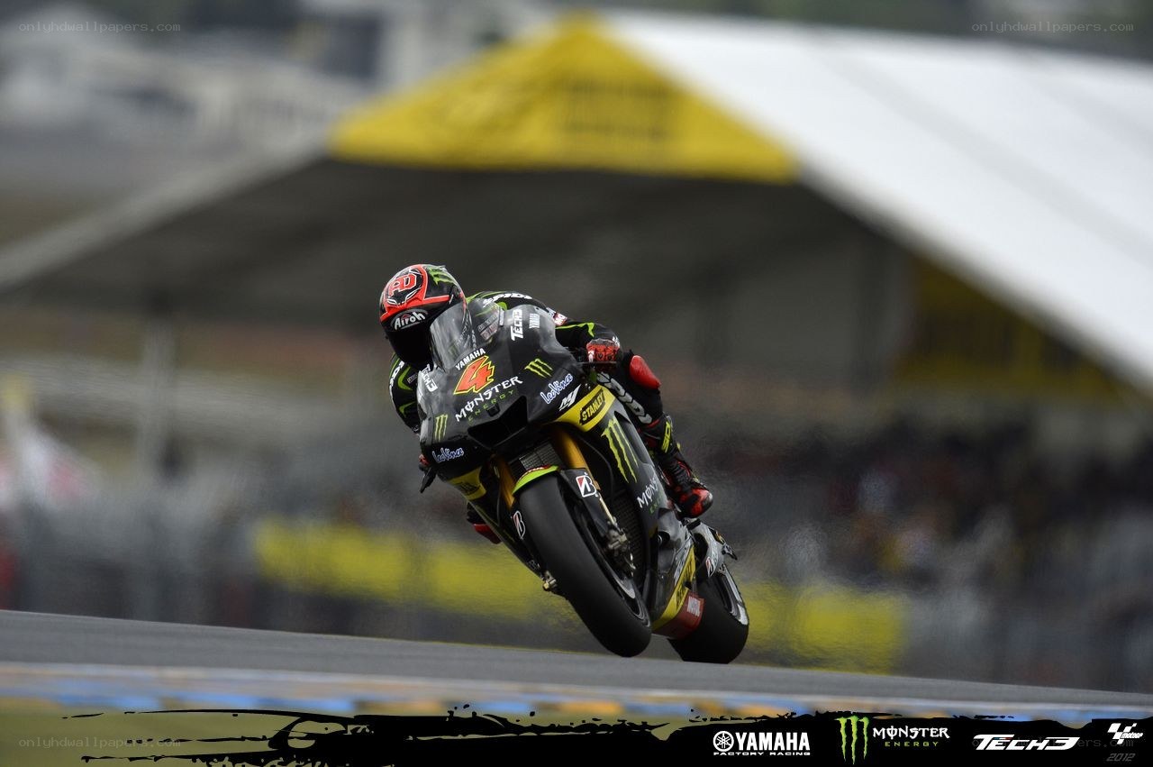 motorcycle racer on track