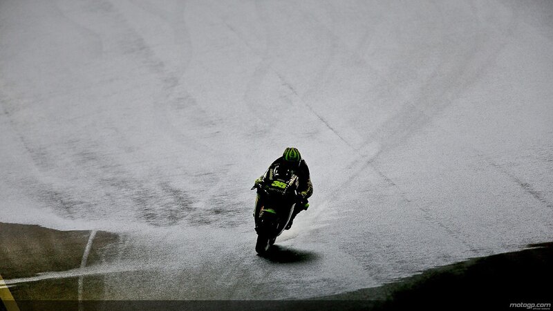 Motorcycle Racer on Track — Black, Dramatic, Night, Photograph