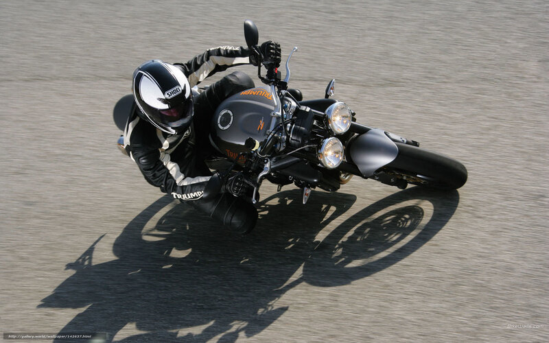 Motorcycle Racer on Track — Black, Dynamic, Afternoon, Photograph, Rider, Helmet