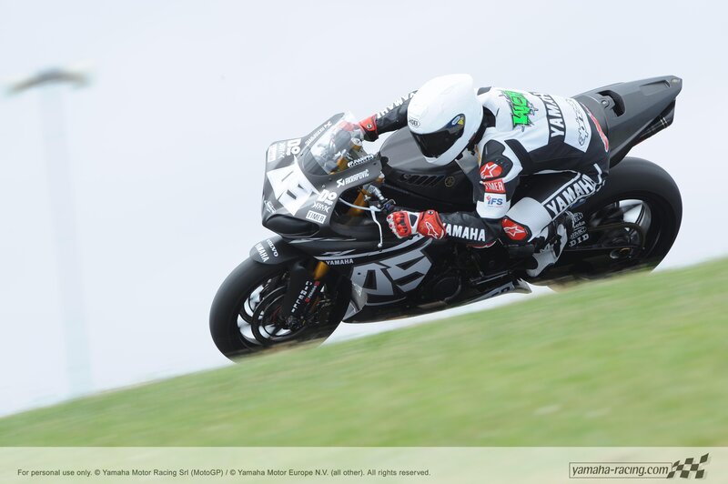 Motorcycle Racer on Track — Black, Dynamic, Photograph, Grass