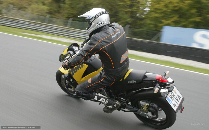 Motorcycle Racer on Track — Black, Dynamic, Photograph, Helmet