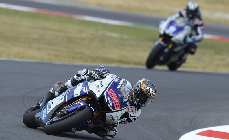 Motorcycle Racer on Track — Blue, Dynamic, Afternoon, Photograph, Racing Motorcycle