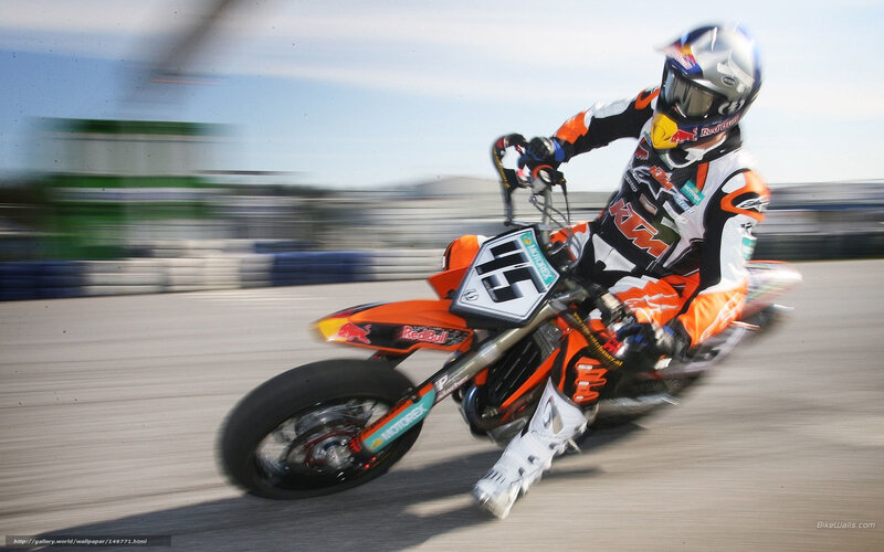 Motorcycle Racer on Track — Orange, Dynamic, Afternoon, Photograph, Helmet
