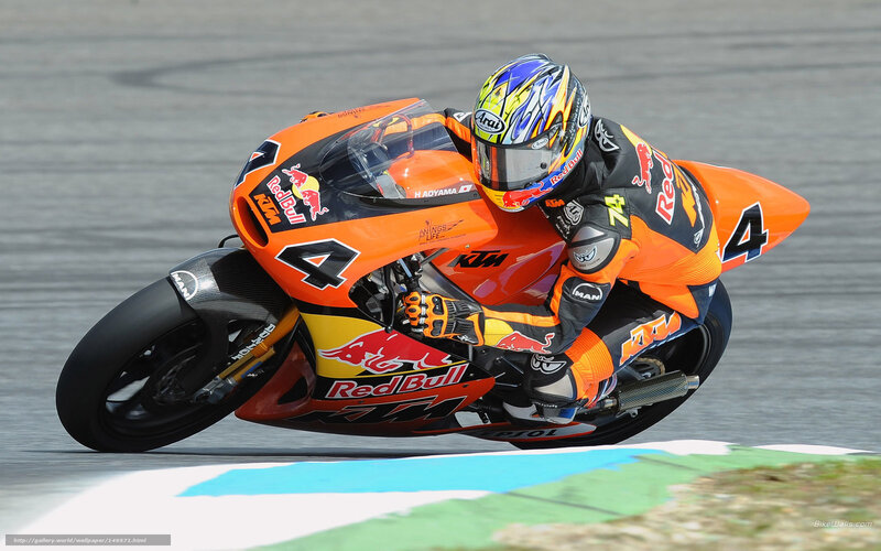 Motorcycle Racer on Track — Orange, Dynamic, Afternoon, Photograph, Orange Motorcycle