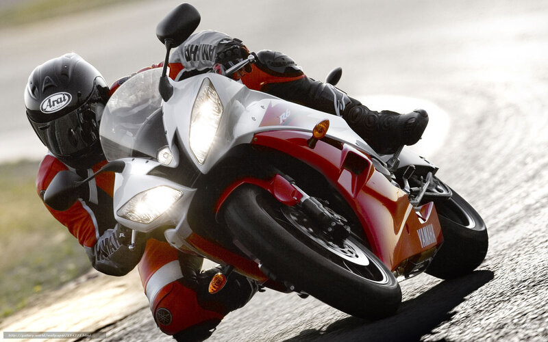 Motorcycle Racer on Track — Red, Dynamic, Photograph, Rider