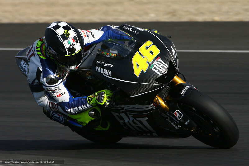 motorcycle racer on track