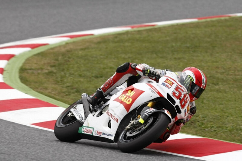 Motorcycle Racer on Track — White, Dynamic, Photograph, Racing Bike