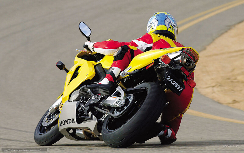Motorcycle Racer on Track — Yellow, Dynamic, Afternoon, Photograph, Helmet