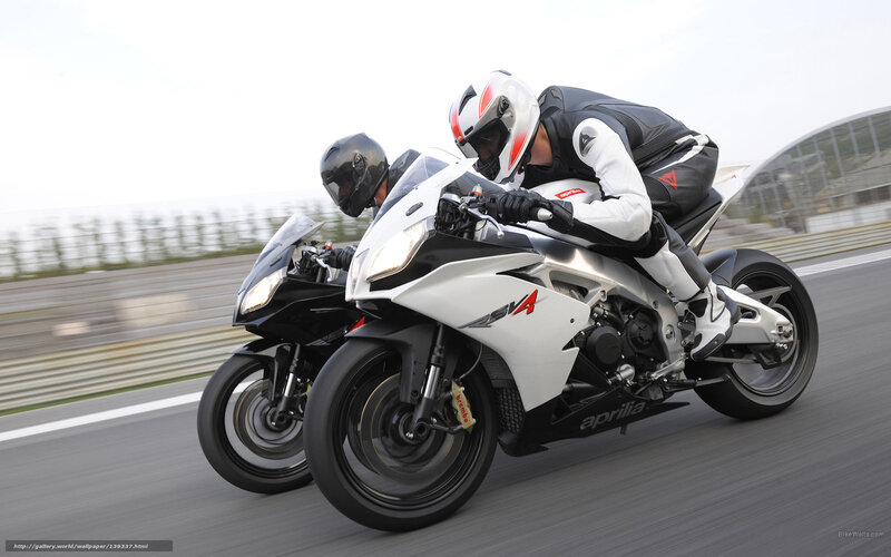 Motorcycle Racers on Track — White, Dynamic, Afternoon, Photograph, Racing Suit