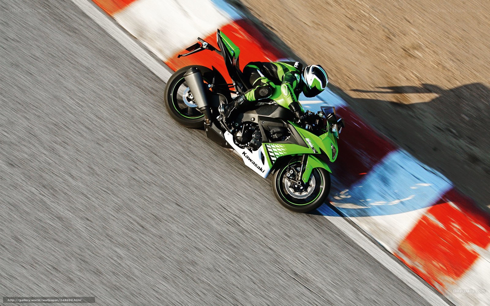 motorcycle racing on track