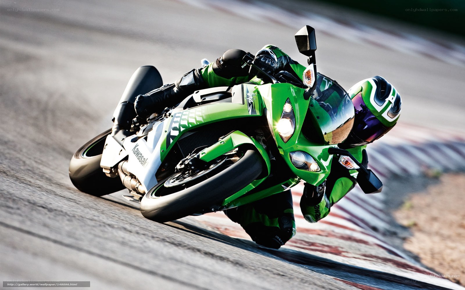 motorcycle racing on track