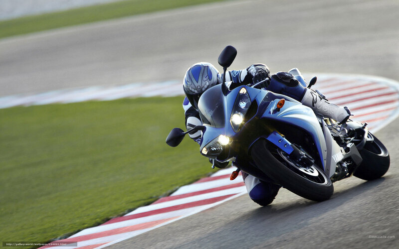 motorcycle racing on track