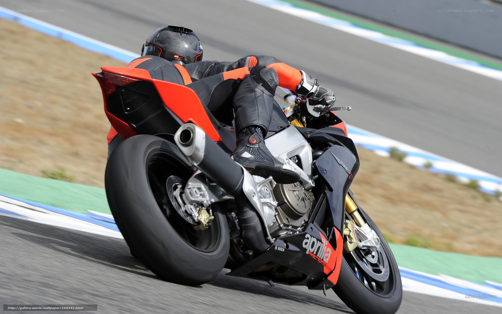 motorcycle racing on track