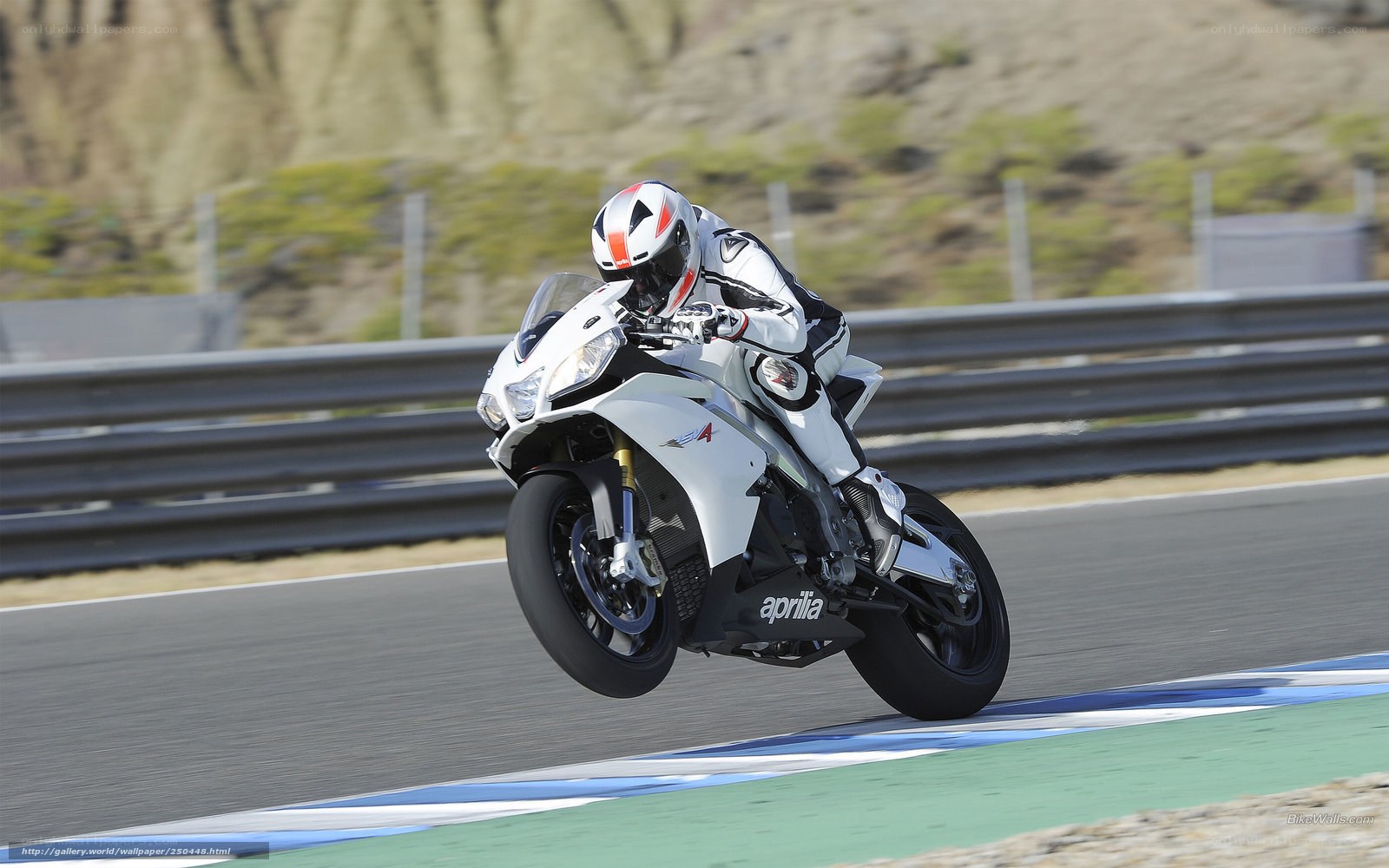 motorcycle racing on track