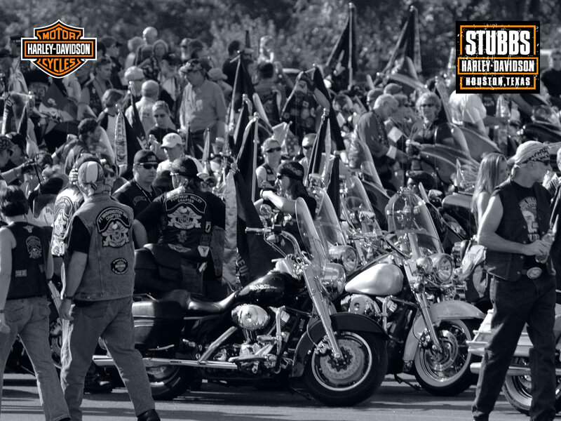 Motorcycle Rally Crowd