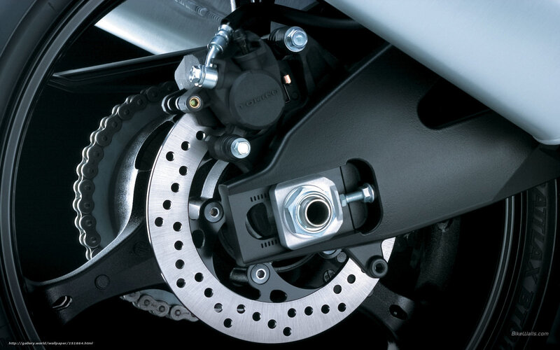 Motorcycle Rear Brake System — Black