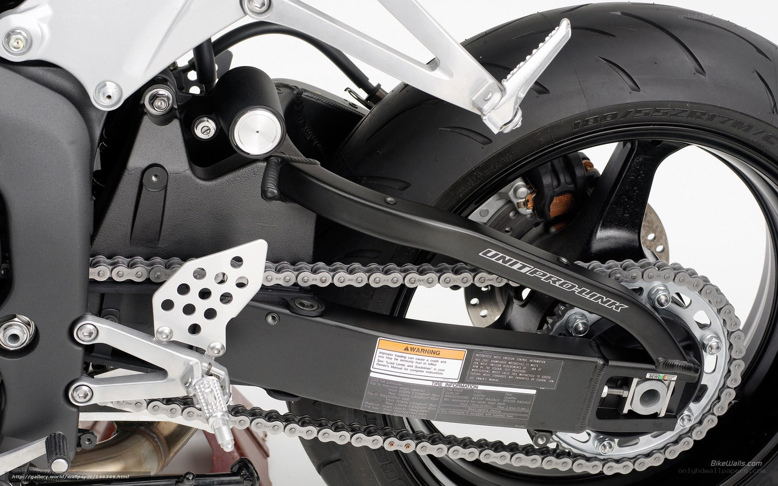 motorcycle rear drive system