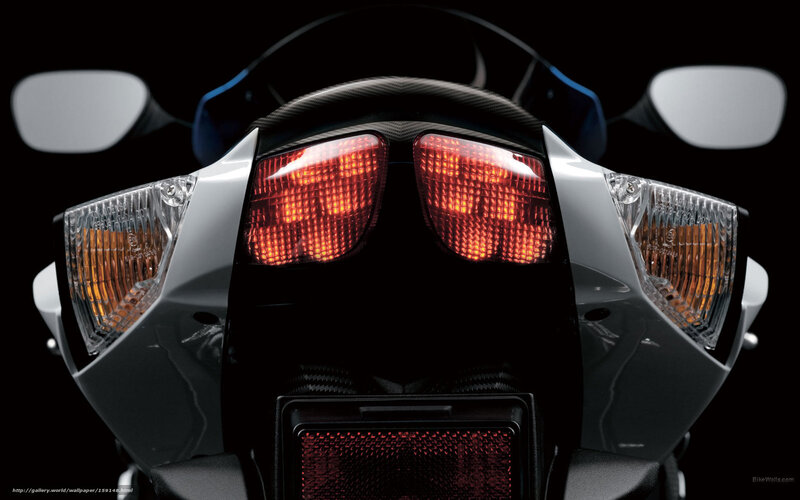 Motorcycle Rear Lights — Black, Dramatic, Photograph, Rear Lights