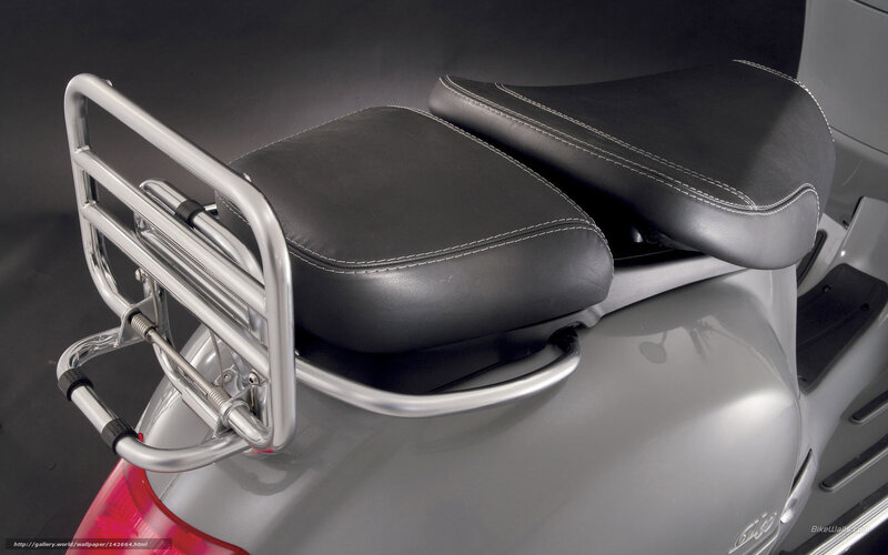 motorcycle rear seat and luggage rack