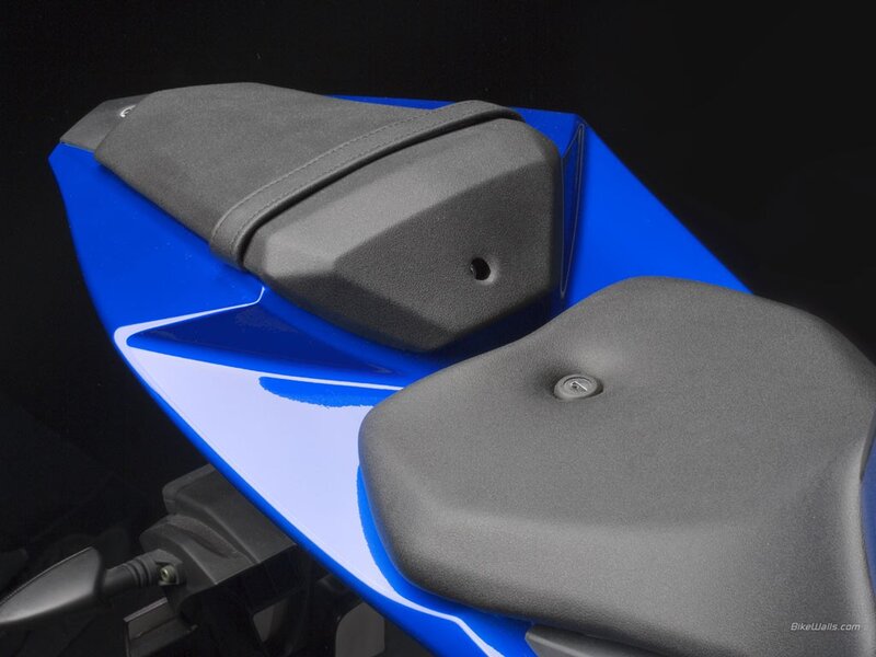 Motorcycle Rear Seat — Blue