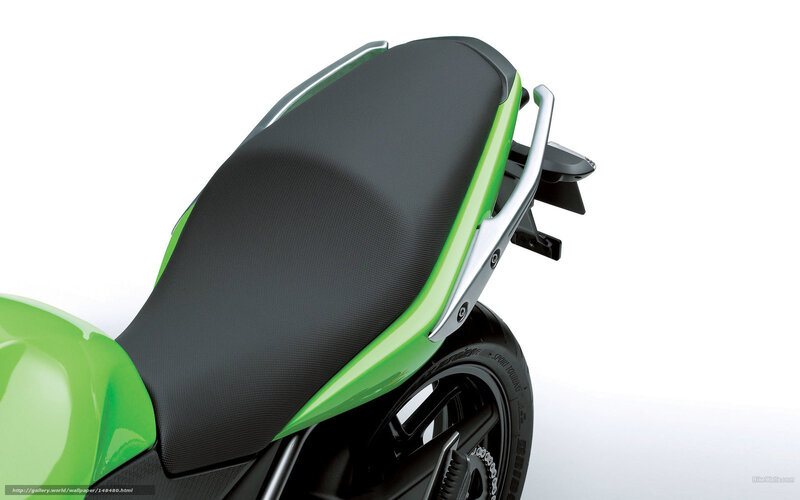 Motorcycle Rear Seat — Green