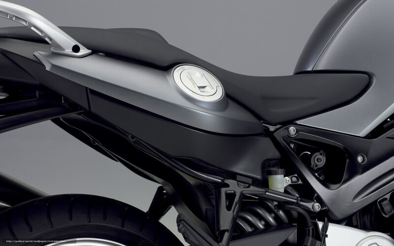 Motorcycle Rear Section — Black