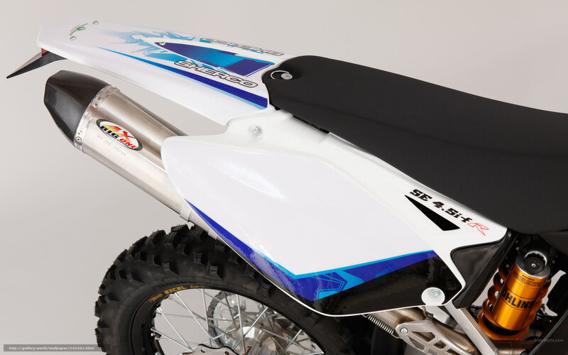Motorcycle Rear Section — White