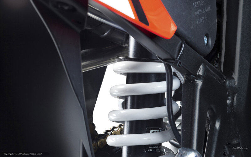 Motorcycle Rear Suspension — Black, Technical, Photograph, Shock Absorber, Chain